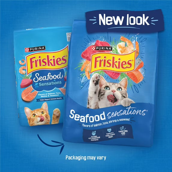 Friskies Seafood Sensations Dry Cat Food