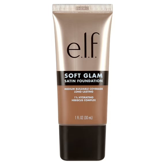 e.l.f. Soft Glam Satin Foundation 25 Light Neutral | Satin Finish Foundation