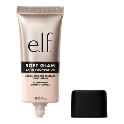 e.l.f. Soft Glam Satin Foundation 25 Light Neutral | Satin Finish Foundation
