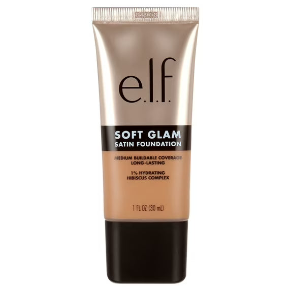 e.l.f. Soft Glam Satin Foundation 25 Light Neutral | Satin Finish Foundation