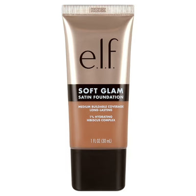 e.l.f. Soft Glam Satin Foundation 25 Light Neutral | Satin Finish Foundation