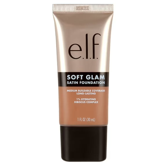e.l.f. Soft Glam Satin Foundation 25 Light Neutral | Satin Finish Foundation
