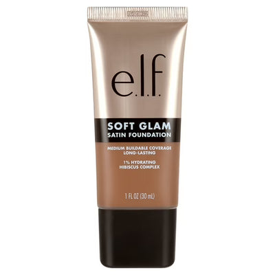 e.l.f. Soft Glam Satin Foundation 25 Light Neutral | Satin Finish Foundation