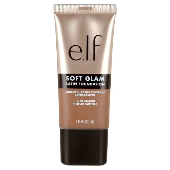 e.l.f. Soft Glam Satin Foundation 25 Light Neutral | Satin Finish Foundation