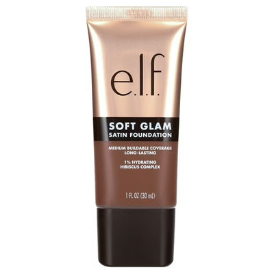 e.l.f. Soft Glam Satin Foundation 25 Light Neutral | Satin Finish Foundation