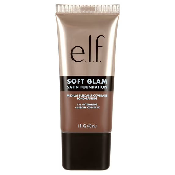 e.l.f. Soft Glam Satin Foundation 25 Light Neutral | Satin Finish Foundation