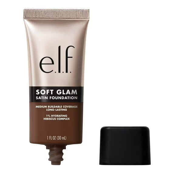 e.l.f. Soft Glam Satin Foundation 25 Light Neutral | Satin Finish Foundation